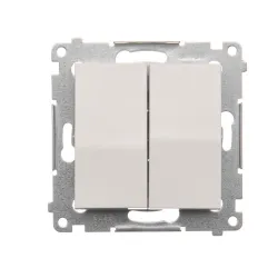 Simon 54 Premium biały łącznik świecznikowy DW5.01/11
