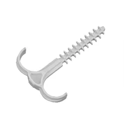 USMH 22 BIS/25 white cable holder - practical cable mounting