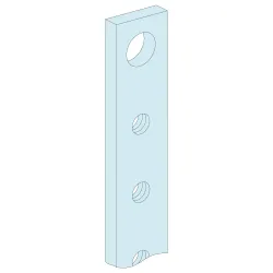 PRISMASET P/G SZYNA CU 250A 1400 20X5 – niezawodna szyna miedzian