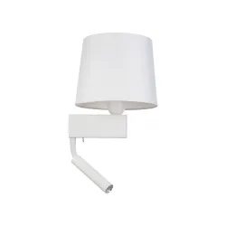 Chillin II white wall sconce NT – modern lighting