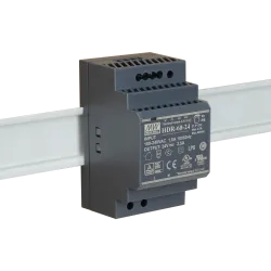 HDR DIN rail power supply 60W 2.5A 24V DC - reliable power source