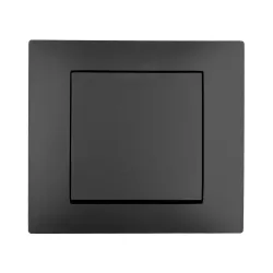 VESTRA frameless flush-mounted normally open light switch - modern