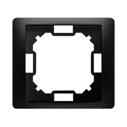 Simon Basic Neos Czarny Mat Ramka 1x – stylowa ramka