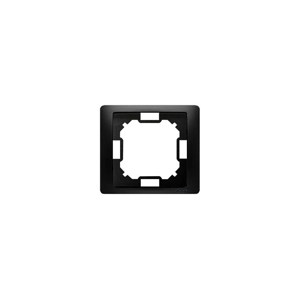 Simon Basic Neos Czarny Mat Ramka 1x – stylowa ramka