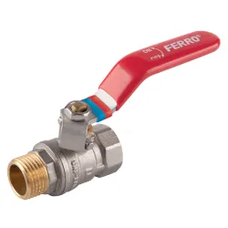 Kurki kulowe nakrętno-wkrętne z dźwignią F-Comfort 3/4"