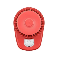 ROLP LX wall-mounted red optical-acoustic signaler