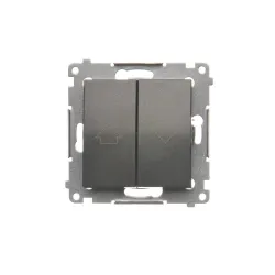 Shutter switch with electric quick-connect lock 10A 250V