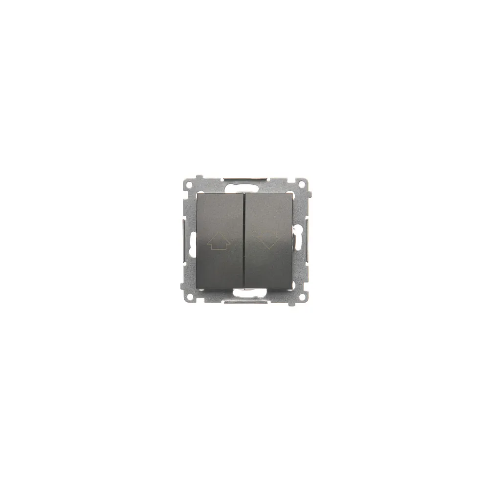 Shutter switch with electric quick-connect lock 10A 250V