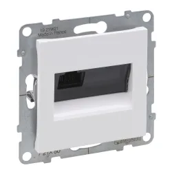 SUNO 2 white module computer socket 1x UAE 8 CAT.5E UTP