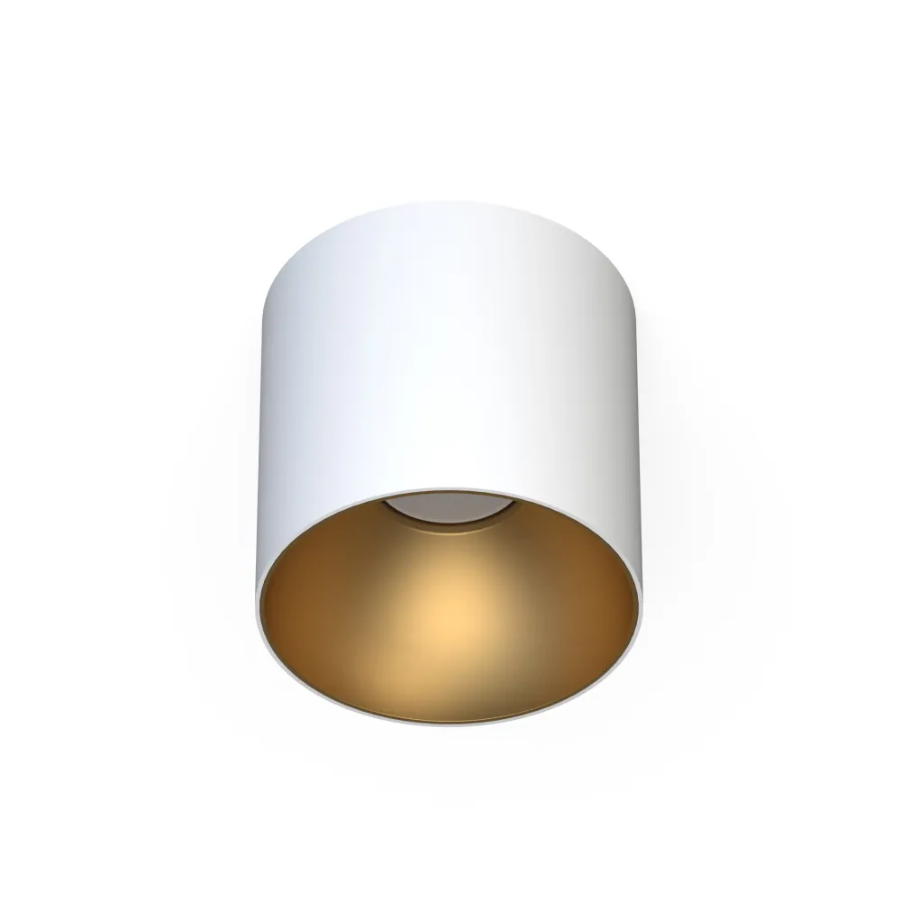 POINT TONE white/gold ceiling fixture GU10 10W