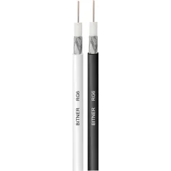 RG6 white coaxial cable – reliable cable for installation