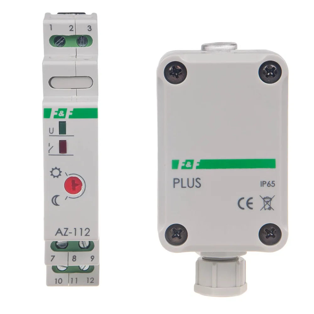 AZ-112 PLUS AUTOMAT wyłącznik zmierzchowy 16A z sondą IP65