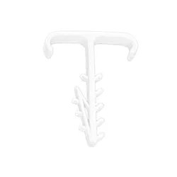 USMP 3 BIS/100 white cable clamp – practical cable mounting