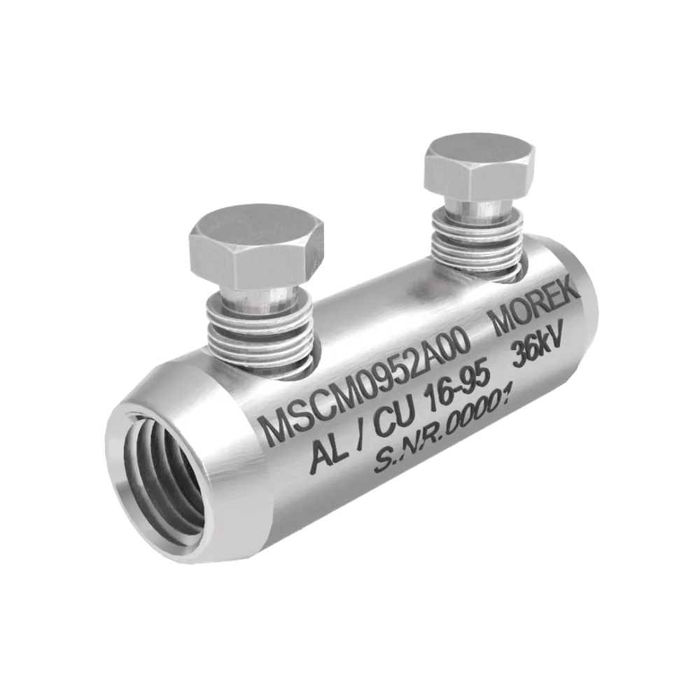 MSCM95 AL/CU 16-95MM2 36KV 2XŚRUBA ALUMINIOWA SB - złącze kablowe