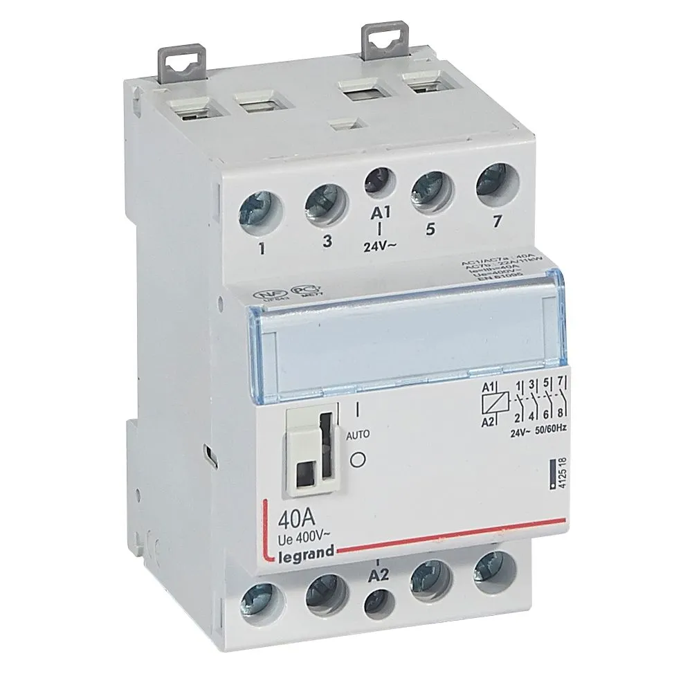 SM440 Modular Contactor 40A 4NO 3M 24V AC – reliable control