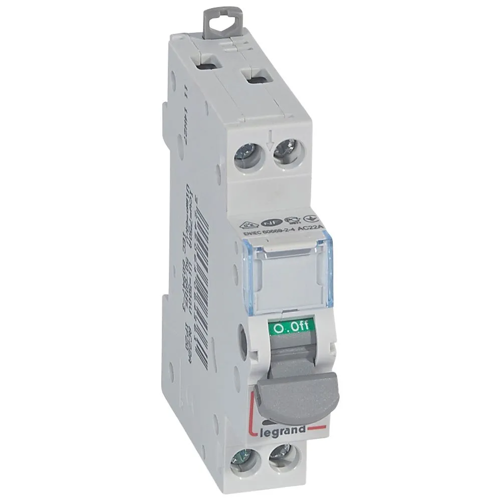 FR302 Modular isolator switch 20A 400V AC