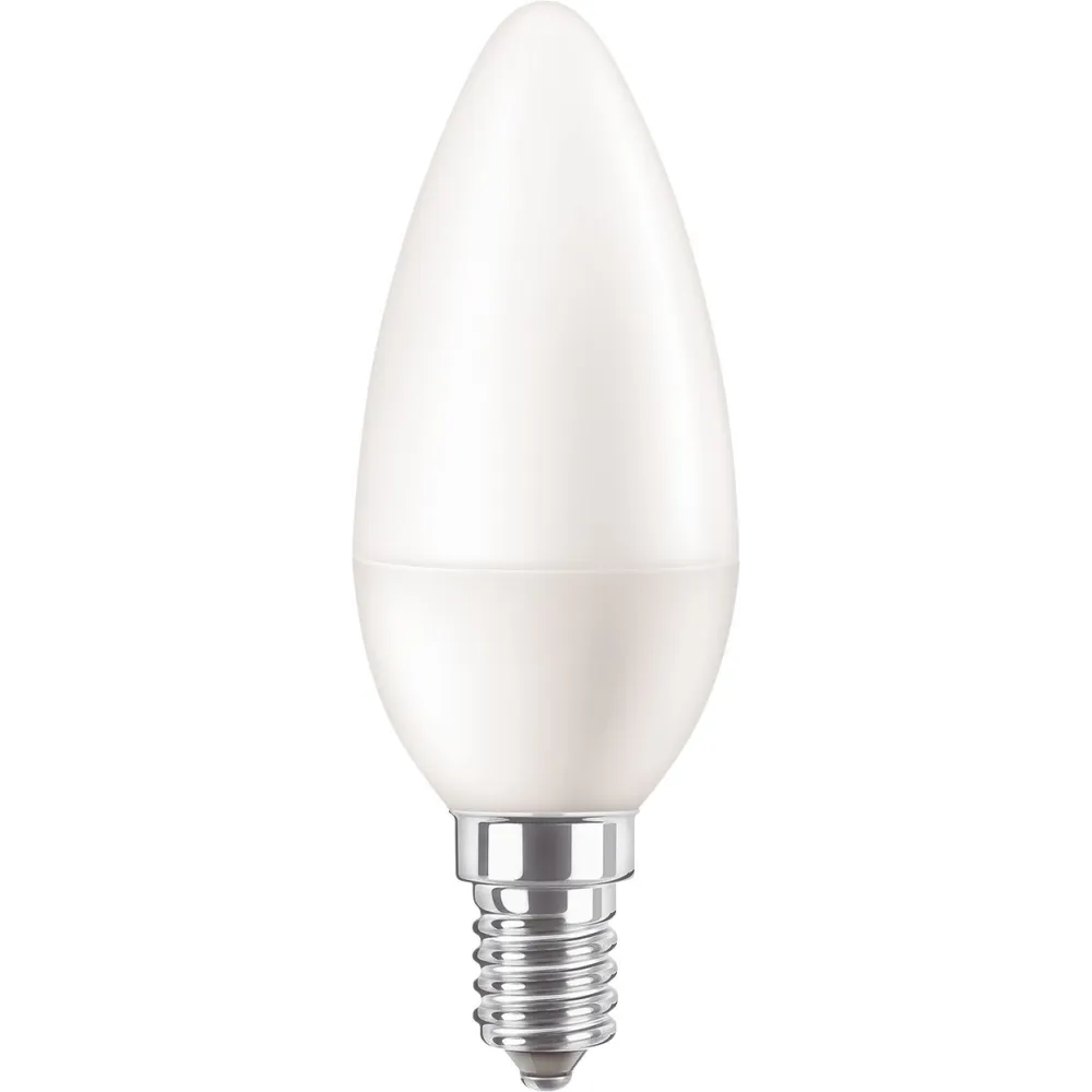 CorePro LED żarówka świeczka 7/60W E14 matowa 6500K