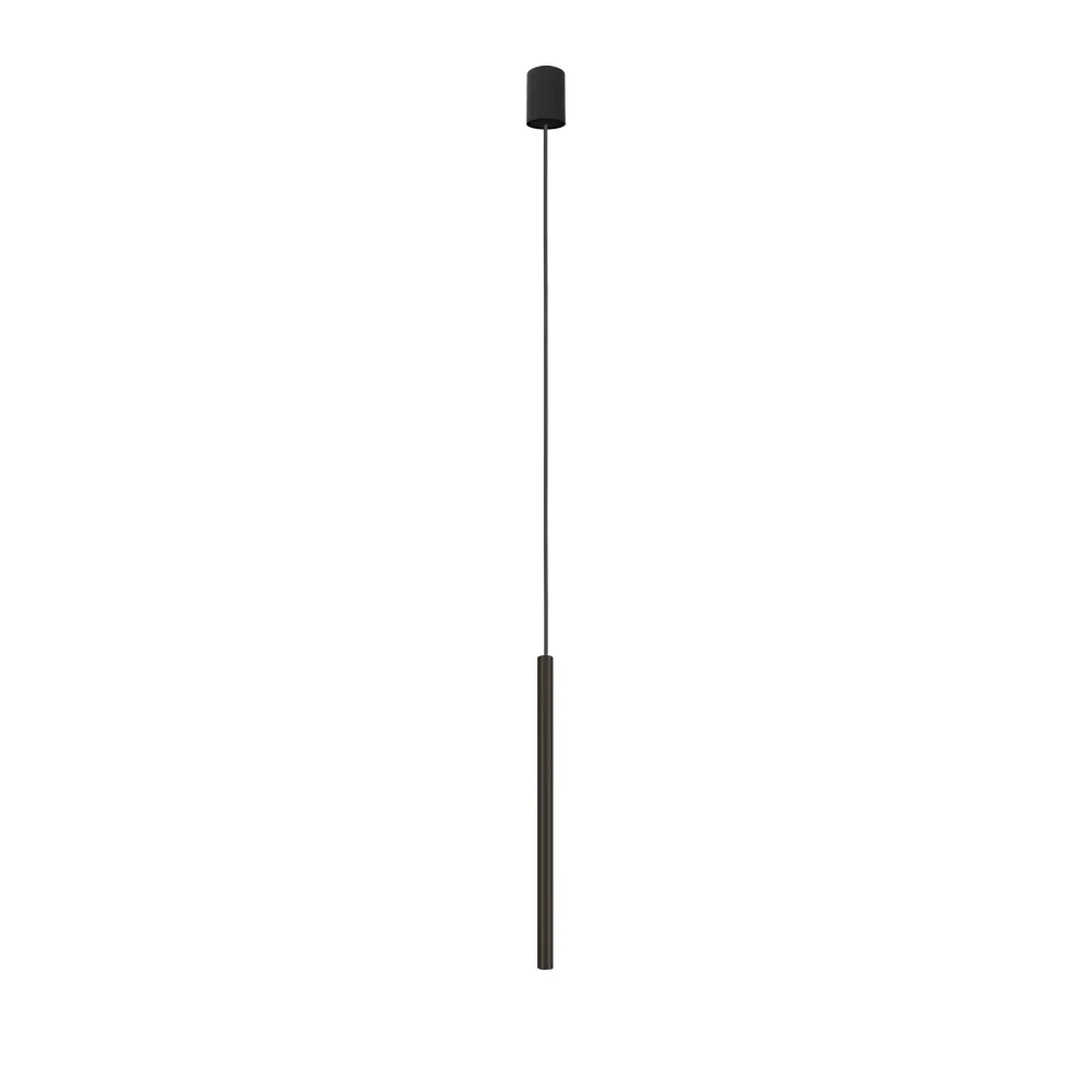 Laser 490 czarny oprawa wisząca 1x G9/10W stal lakierowana