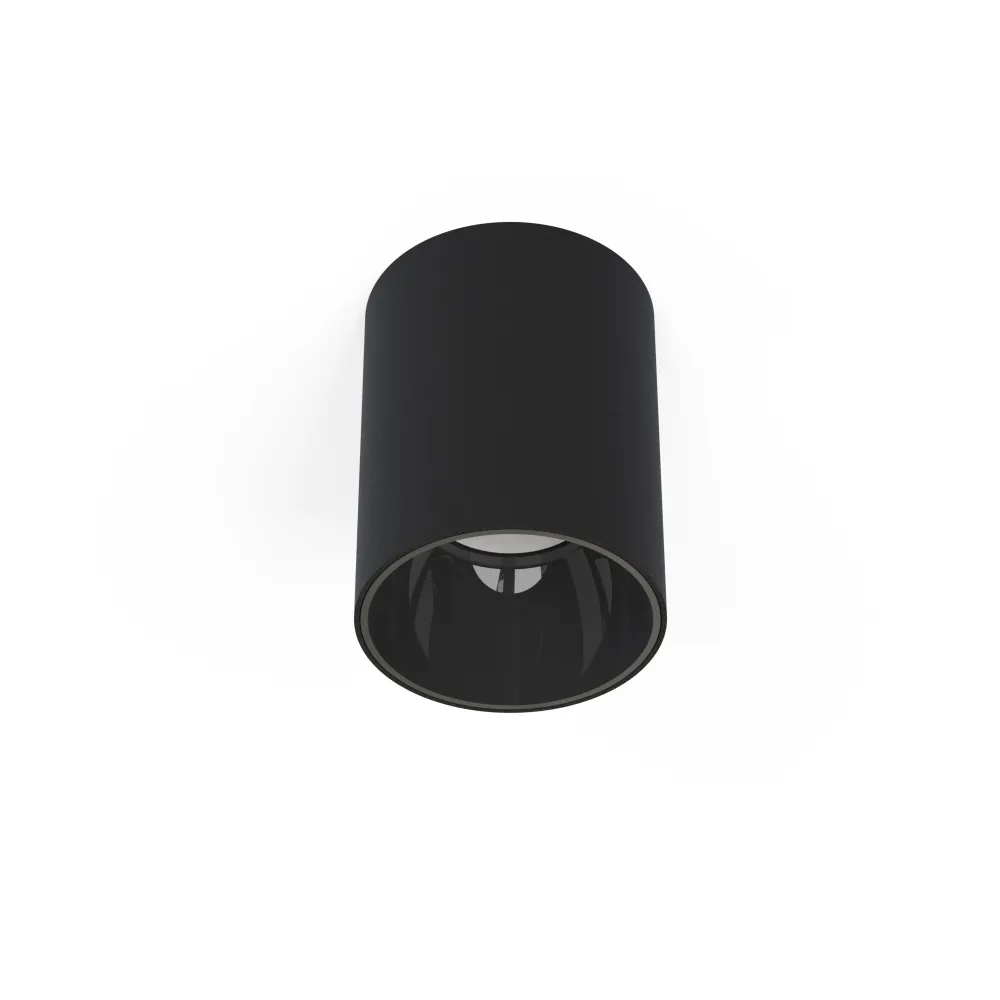 Eye Tone czarny oprawa sufitowa spot tuba NT 1x GU10/10W