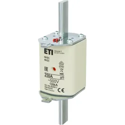 WT-2C NH2C GG P 250A Industrial fuse link 500V