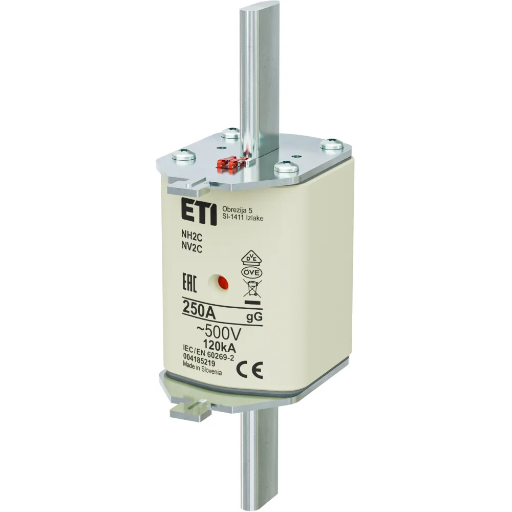 WT-2C NH2C GG P 250A Industrial fuse link 500V