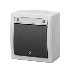 AQUANT 2K szary łącznik NT 2-biegunowy IP55 10AX 250V