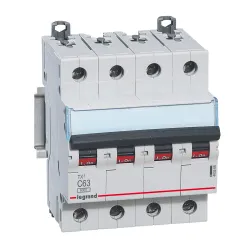 S304 TX3 circuit breaker C 63A 4P 4M 6kA - effective protection