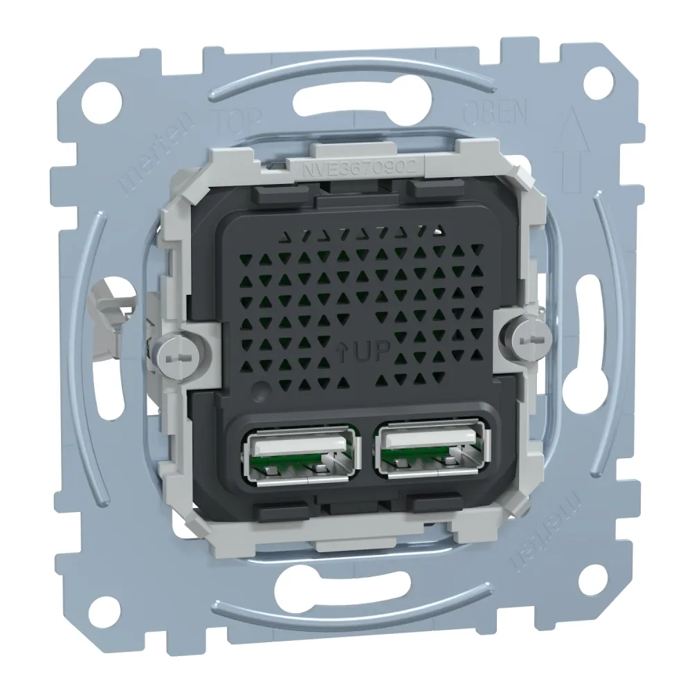 Schneider Electric USB charger Merten system M - podwójne gniazdo