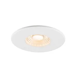 Universal white downlight round cover IP65