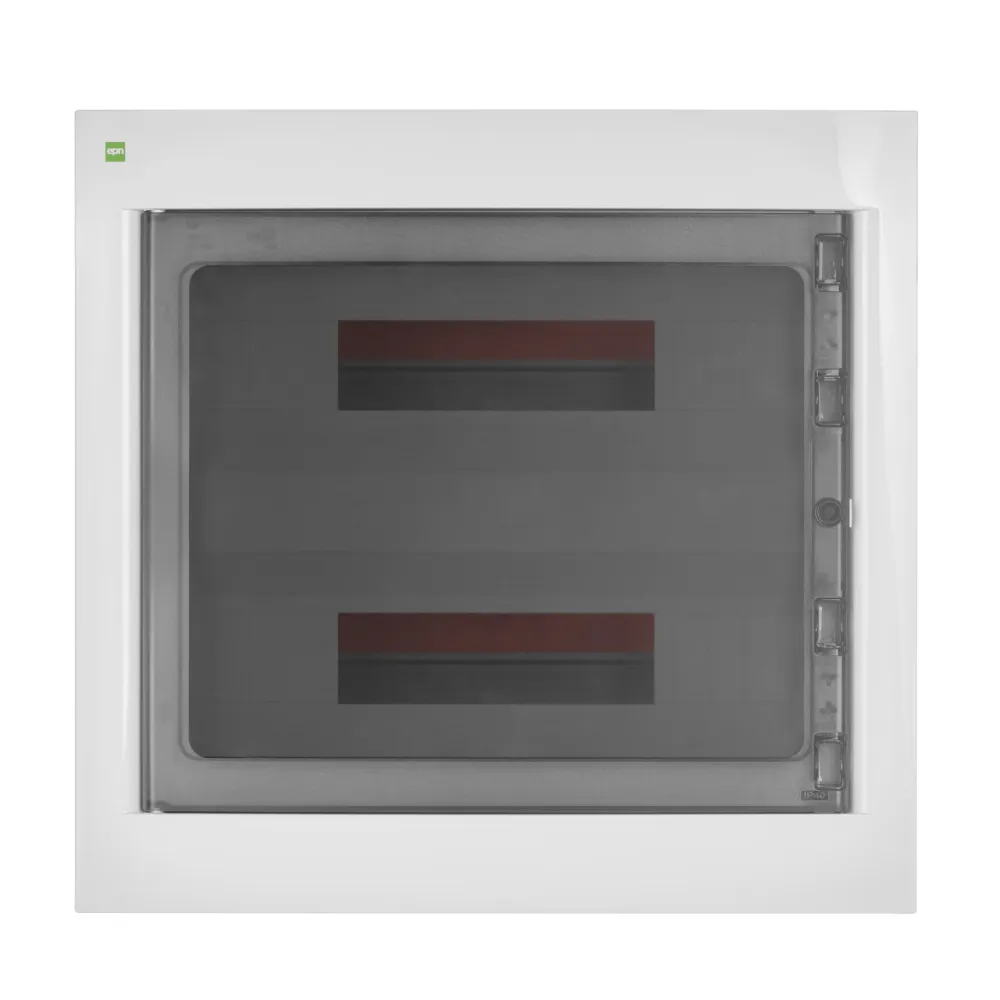 Areo rozdzielnia plastikowa PT 36M 2x18 PE+N IP40 drzwi dymne