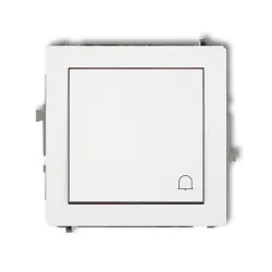 Deco moduł biały łącznik "dzwonek" 1x 1z 10AX 250V