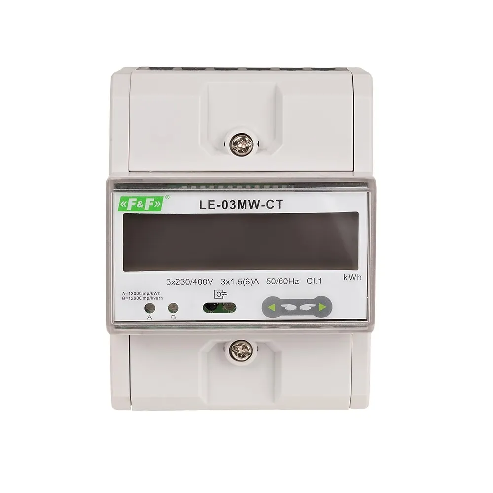 LE-03MW-CT dwutaryfowy licznik energii elektrycznej 3F z Modbus R