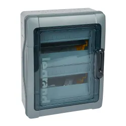 RN65 NT 24M 2x12M IP65 IK09 plastic distribution box with smoke doors
