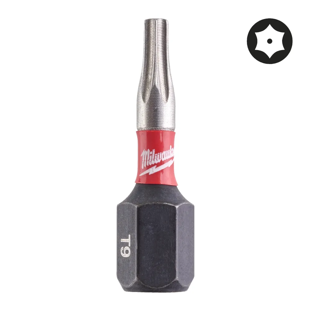 Bity udarowe SHW TX BO9 25mm - zestaw 2 sztuk