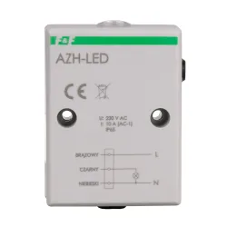 Automat zmierzchowy AZH-LED do oświetlenia LED 230V IP65