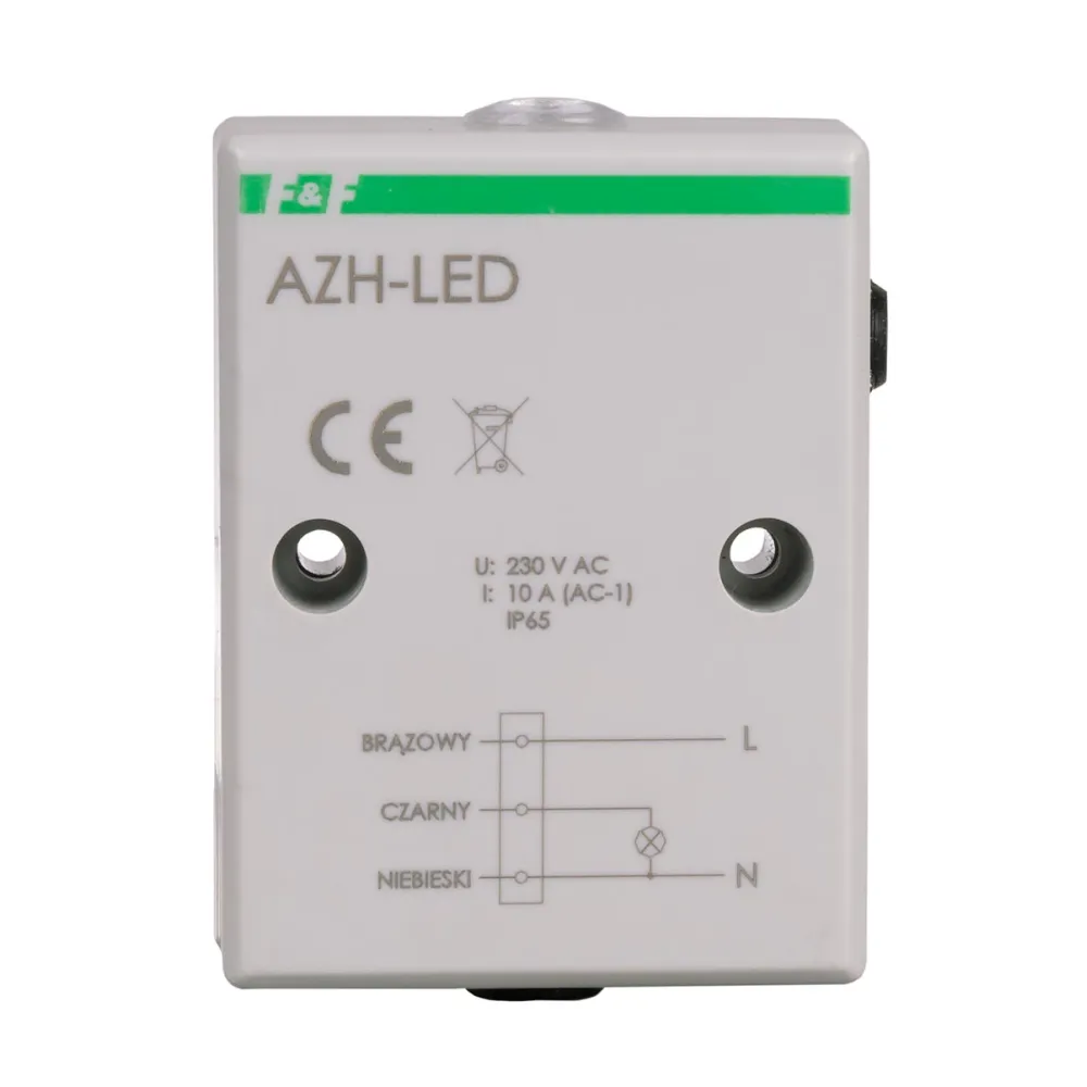 Automat zmierzchowy AZH-LED do oświetlenia LED 230V IP65