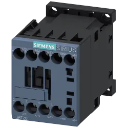 3RT20 power contactor 12A 5.5kW 24V DC screw terminals