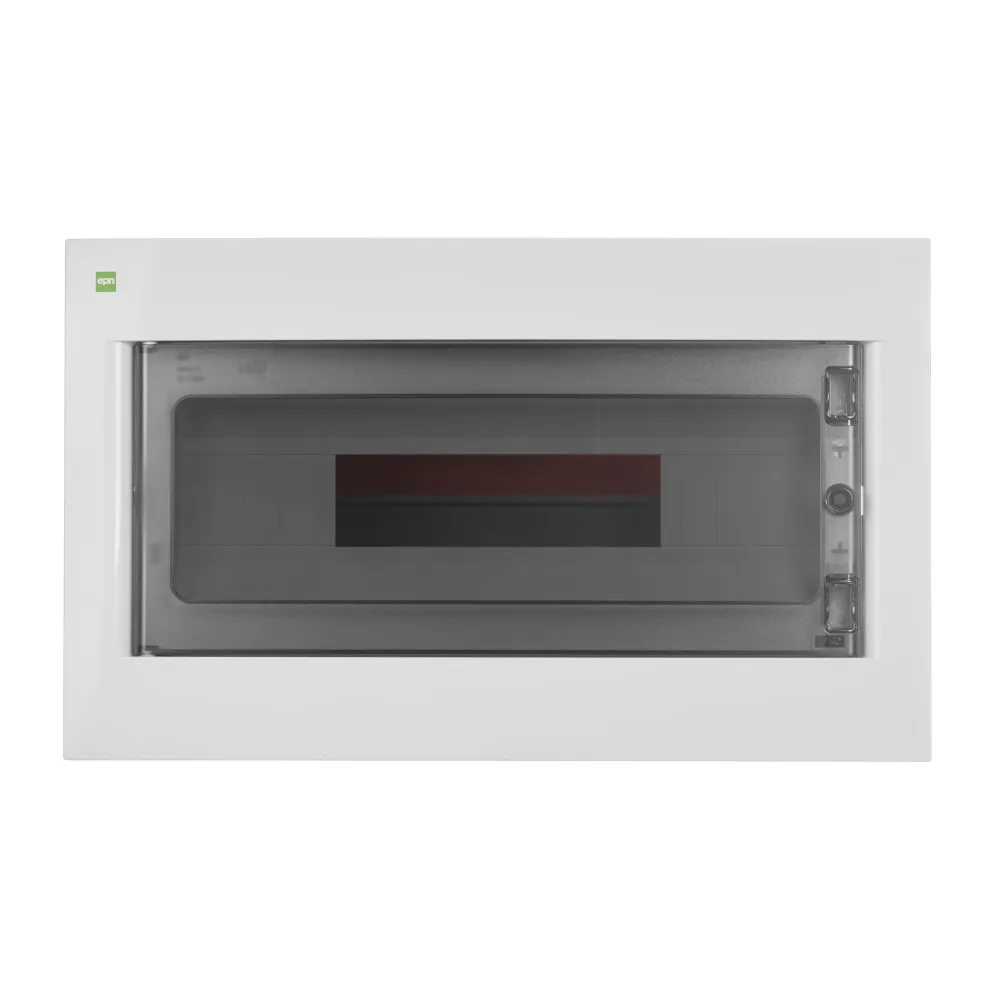 Areo plastic distribution box PT 18M 1x18 PE+N IP40 smoke doors