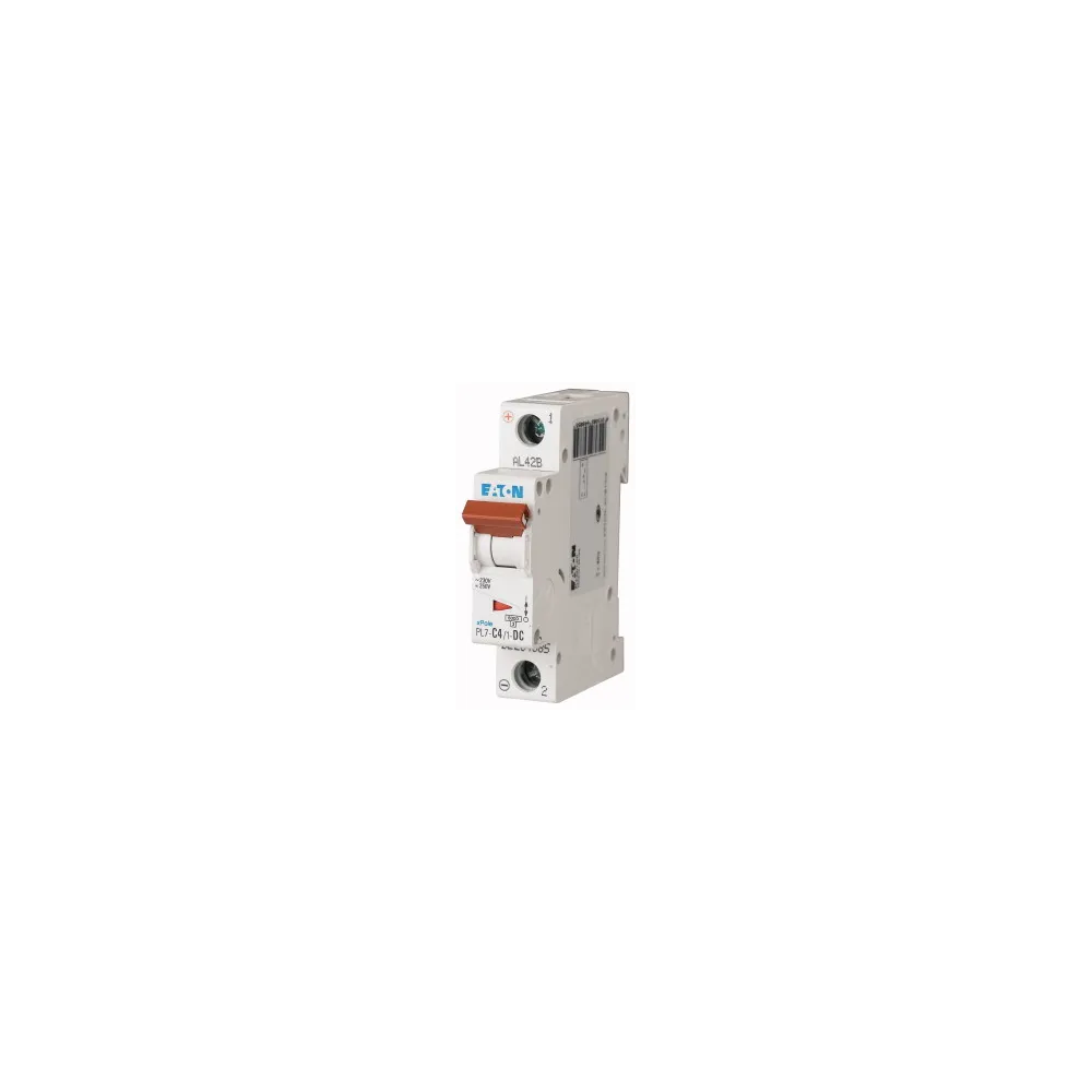 PL7-C4/1-DC Wyłącznik nadprądowy C 4A 1P 1M DC 10kA