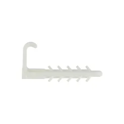 USMPH-3/100 white flat hook cable clip for nailing