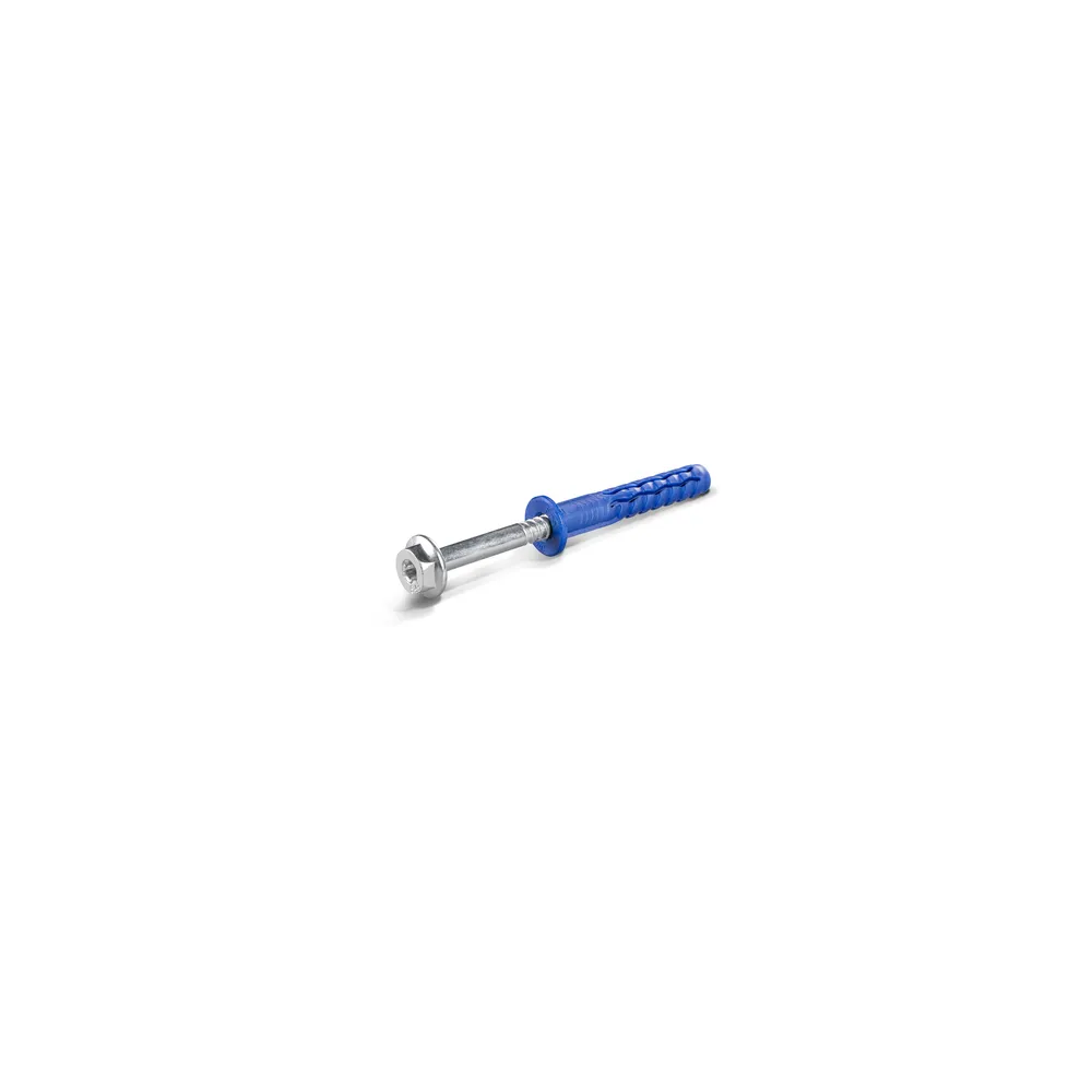 Kołek ramowy poliamidowy 10x120mm z wkrętem - solidne mocowanie
