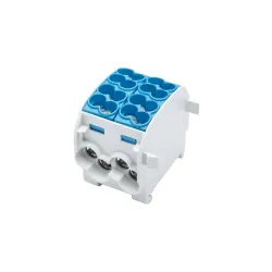SCB 25-2 AL/CU distribution block 80120 SIMBLOCK blue