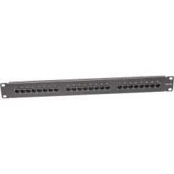 Panel kat. 5e UTP 19" 1U 24 porty RJ45 – niezawodny panel krosowy