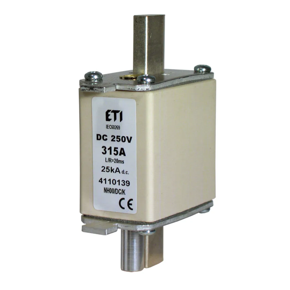 WT-00 NH00 DC 100A – industrial fuse link 250V DC
