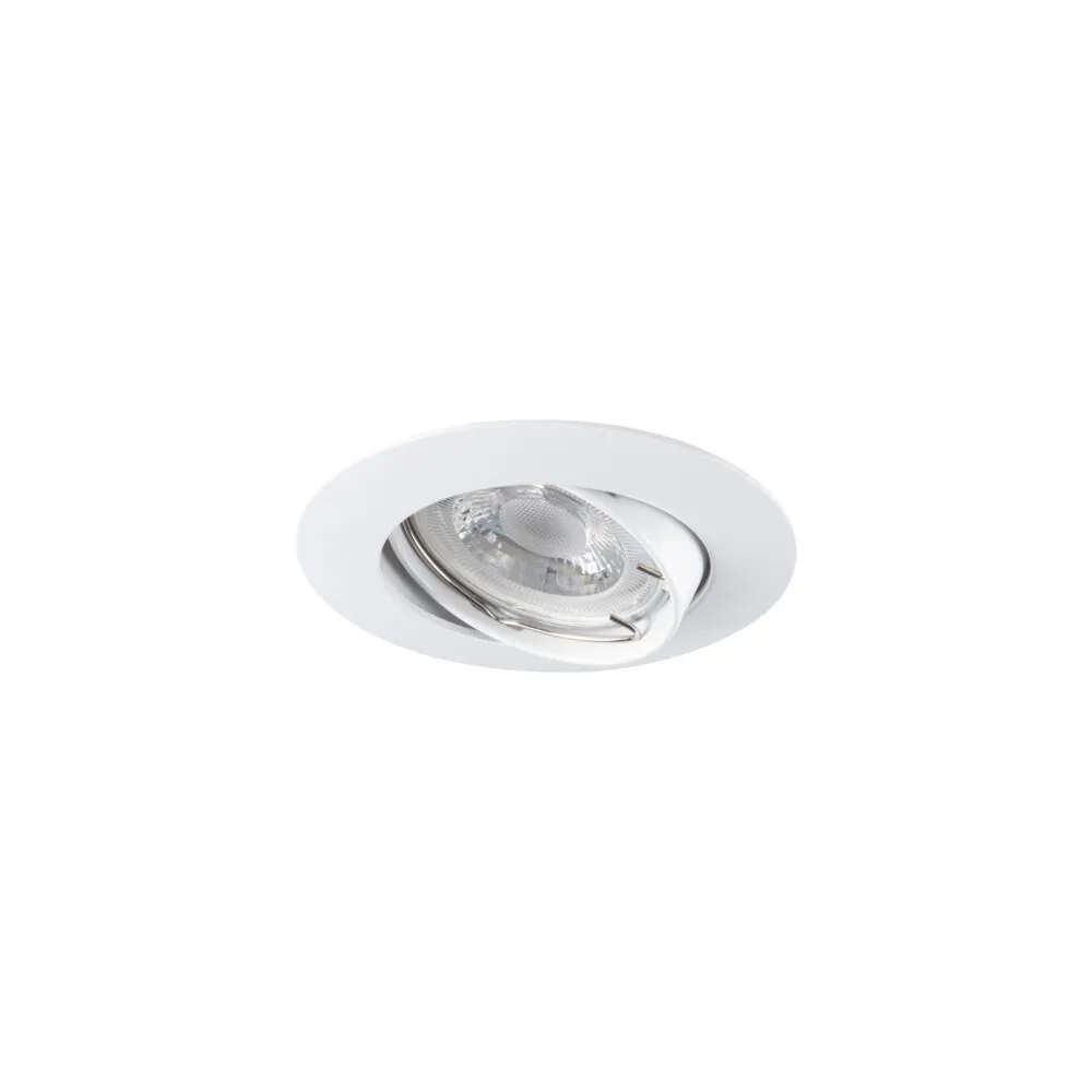LUTO CTX-DT02B Biała oprawa sufitowa GX5.3 10W – trwała i estetyc