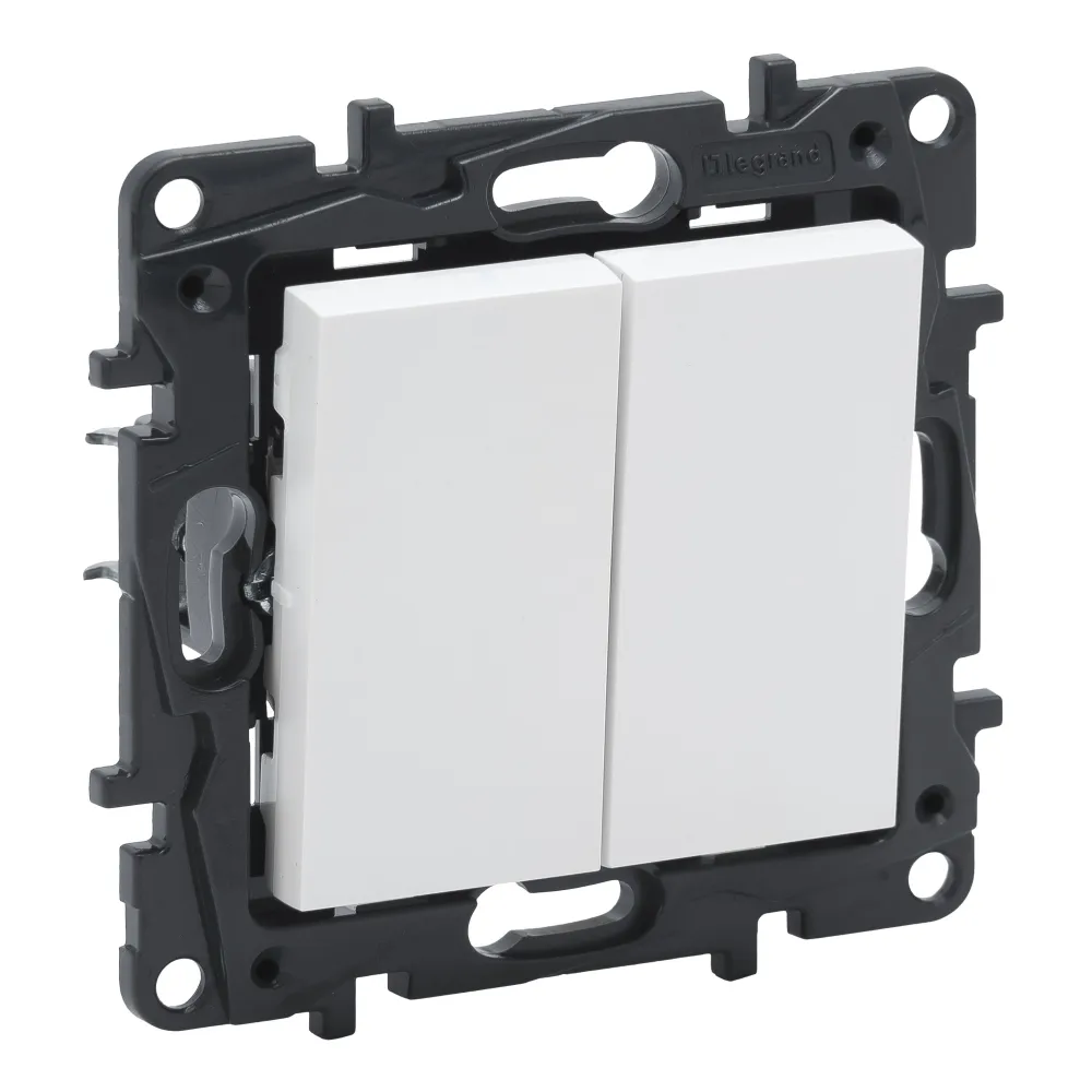 Niloe Step moduł biały łącznik seryjny 10AX 250V