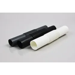 ZCL UV 22 corrugated connector fi22 black - durable and flexible