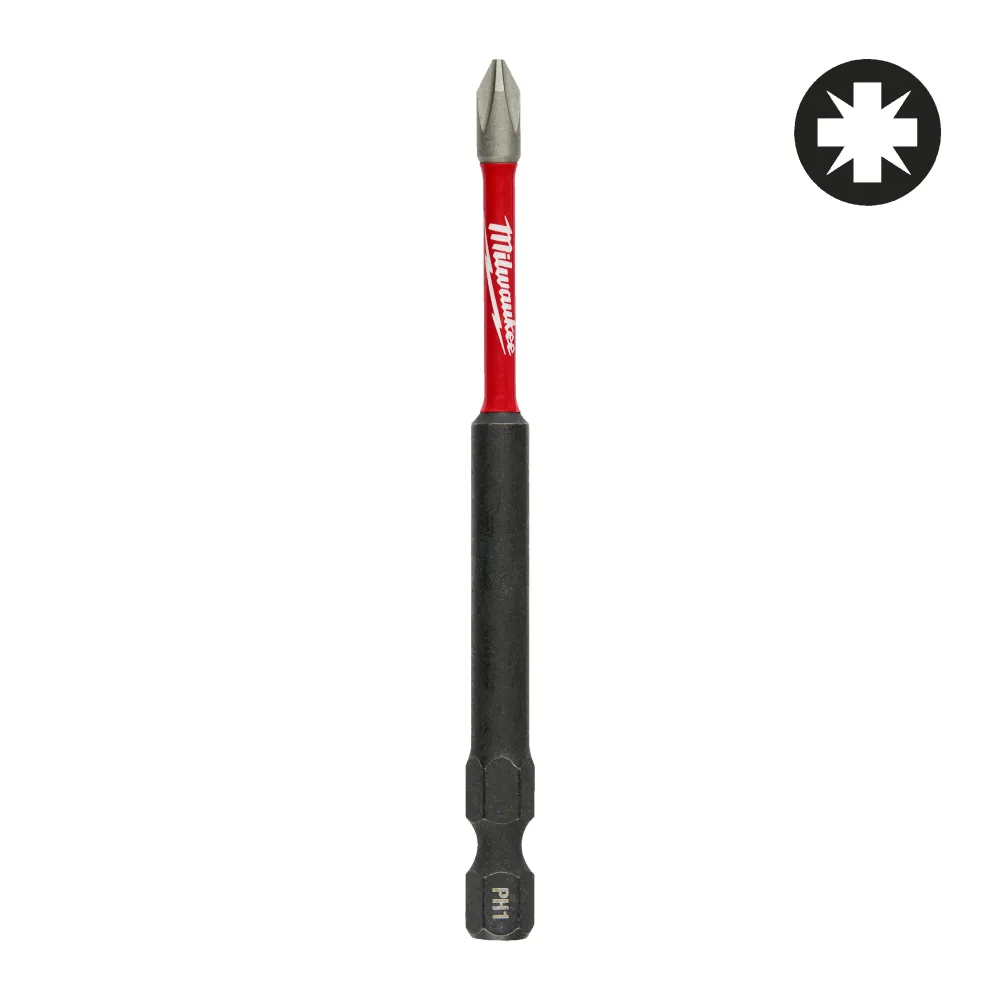 Bit Shockwave PZ1 90mm – trwały bit do wkrętarek udarowych