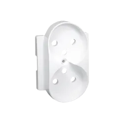 Simon 82 white module cover plate for 2x socket outlets with shutters Detail