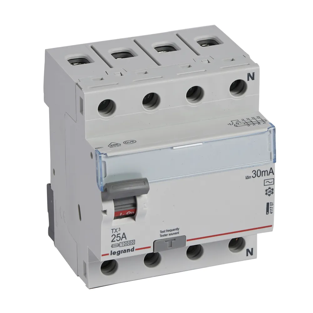 Residual current circuit breaker P304 TX3 25A/30mA/AC - reliable protection